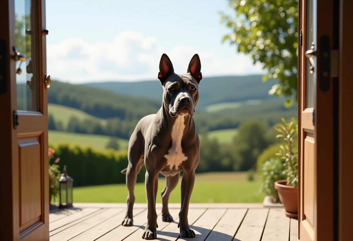 staffie bleu