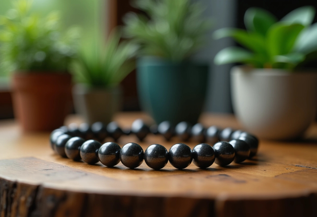 bracelet hématite