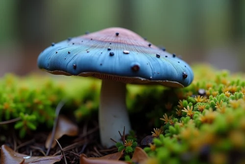 Comment différencier le champignon pied bleu toxique des autres espèces forestières