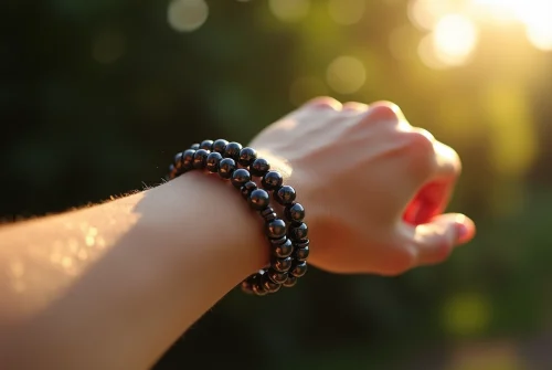 Bracelet en hématite : un allié contre le stress quotidien