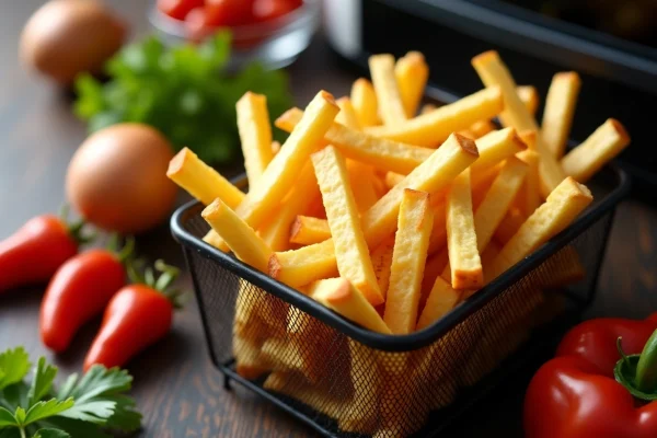 L’art de la cuisson des frites surgelées avec airfryer