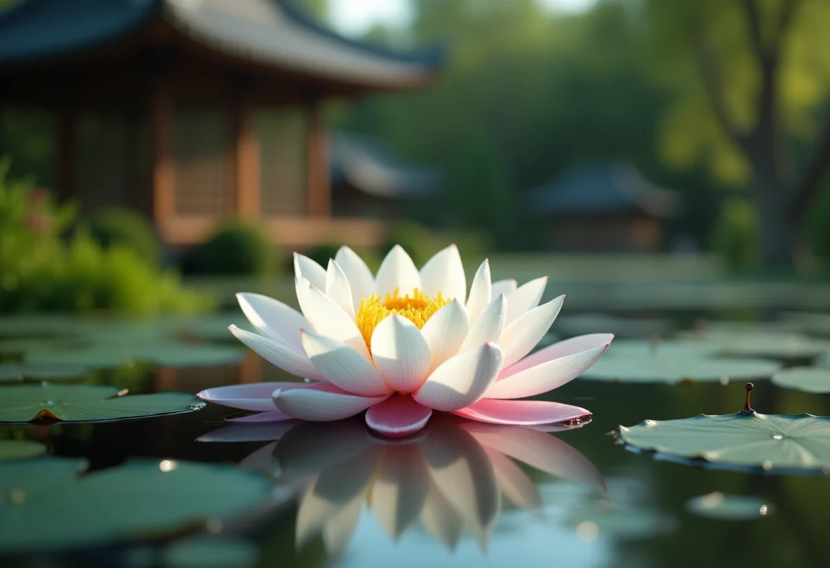 La signification de la fleur de lotus dans l’art et la philosophie orientale